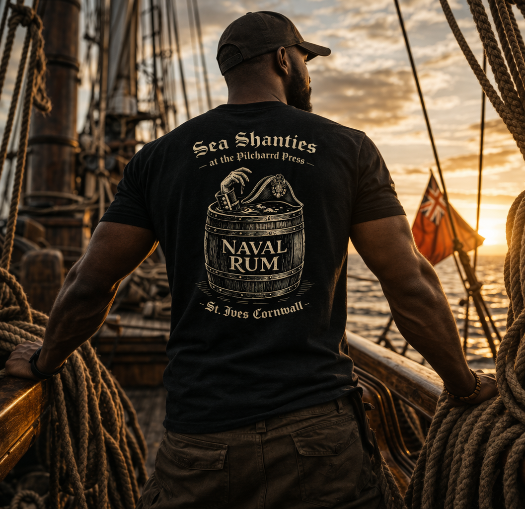 Sea Shanty - Nelsons Blood Black T-Shirt