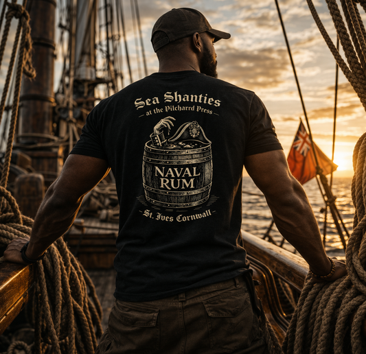 Sea Shanty - Nelsons Blood Black T-Shirt